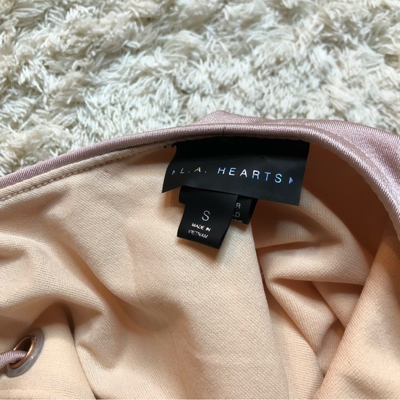 EUC L.A. Hearts One Piece Swimsuit Size S - Picture 5 of 6